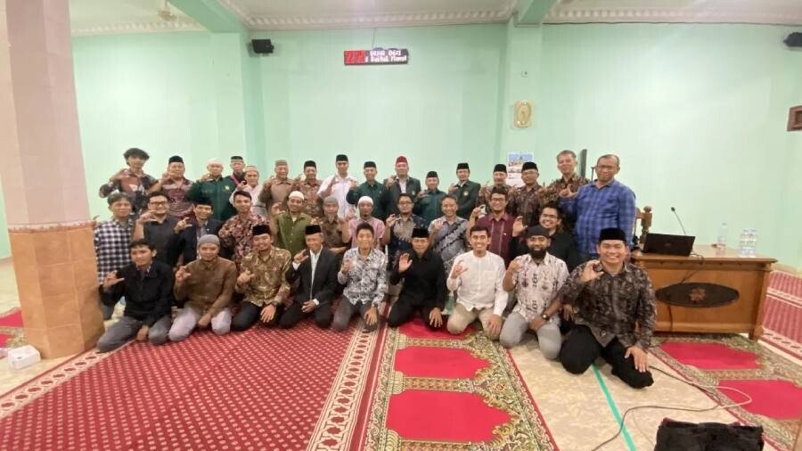 PC) LDII Kecamatan Cibinong menggelar Rapat Koordinasi Cabang (Rakorcab) di Masjid Baitul Manshurin, Cibinong. Foto: LINES.