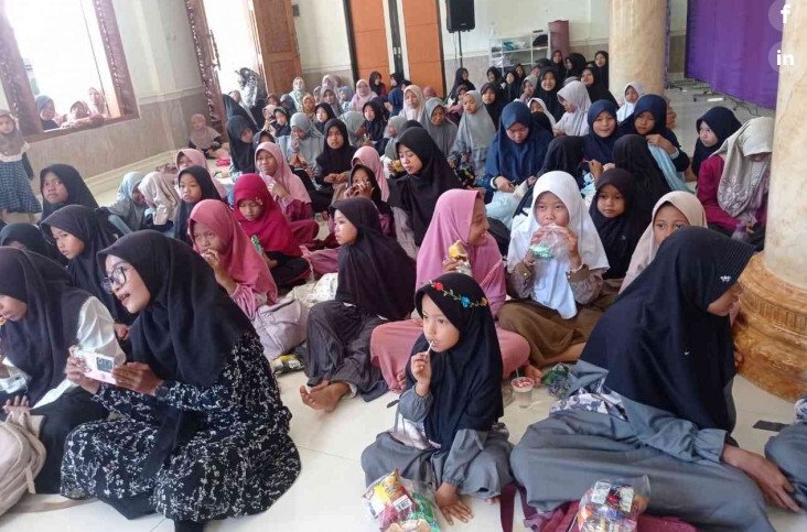 LDII Kuwarasan Kebumen menjadi tuan rumah pengajian tahfidz. Foto: LINES.