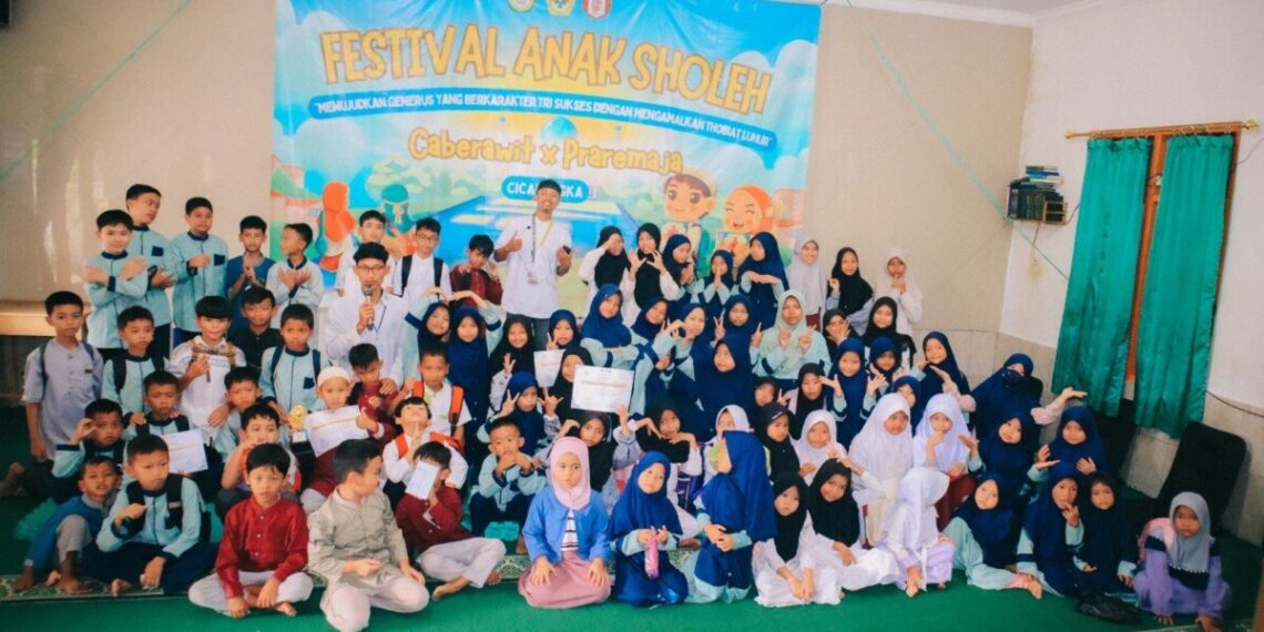 Pimpinan Cabang (PC) LDII Kecamatan Cicalengka, Kabupaten Bandung menggelar Festival Anak Saleh. Foto: LINES.