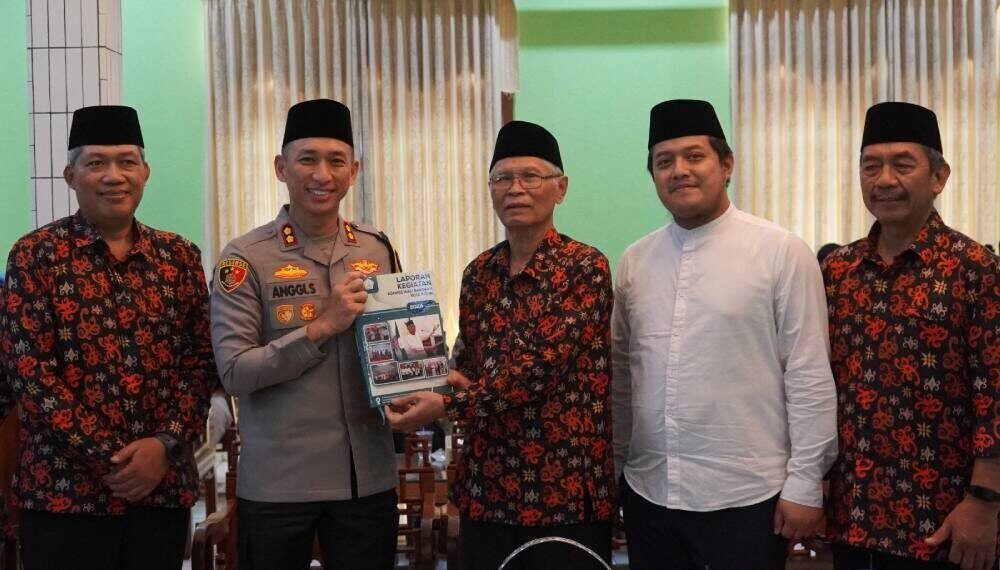 Pondok Pesantren (Ponpes) Wali Barokah menerima kunjungan Kapolres Kediri Kota, AKBP Anggi Saputra Ibrahim. Foto: LINES.