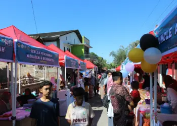 Gerakkan Ekonomi Kreatif Wirausaha Muda, LDII Kabupaten Magelang Gelar Bazar Pemuda dan UMKM