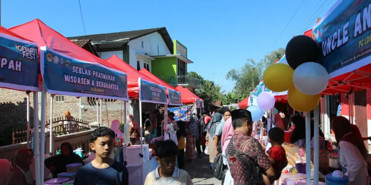 DPD LDII Kabupaten Magelang sukses menggelar Bazar Pemuda dan UMKM bertajuk  "Santai, Semangat, tapi Sukses" pada Minggu (20/7). Foto: LINES