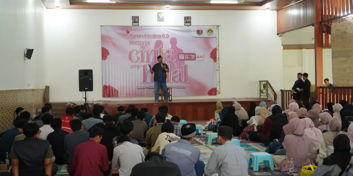 Sebanyak 200-an remaja dari wilayah DKI Jakarta dan Depok mengikuti acara “Ta’aruf Kubro 8.0” yang digelar di Villa Kampung Sawah, Bogor, Jawa Barat, pada Sabtu dan Minggu, 26–27 Juli 2025. Foto: LINES