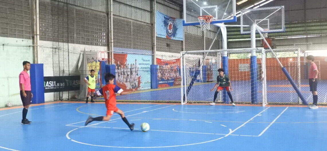 Penggerak Pembina Generus (PPG) Insan Mulia naungan LDII Sleman menggelar Turnamen Futsal Anak yang melibatkan anak usia PAUD hingga SD pada Minggu (29/7/2025). Foto: LINES