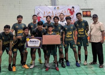 LDII Wonosari Raih Juara Pertama Liga Futsal LDII Gunungkidul 2025