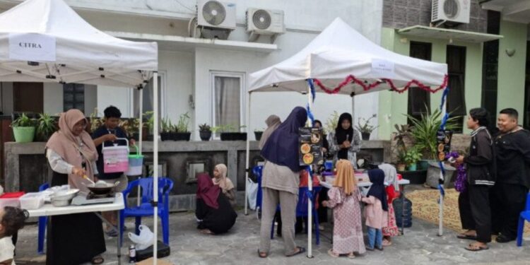 PC LDII Banguntapan menyelenggarakan bazar wirausaha untuk para muda-mudi, Sabtu, (5/7/2025). Foto: LINES
