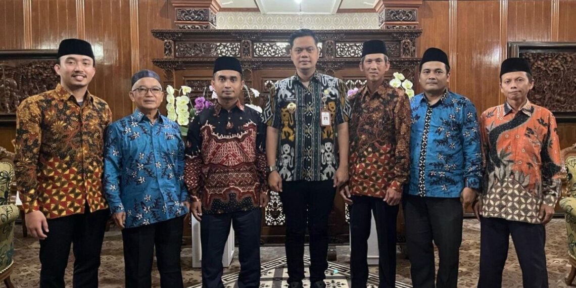 DPD LDII Kabupaten Jepara menggelar audiensi dengan Bupati Witiarso Utomo, pada Jumat (18/7/2025). Foto: LINES