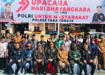 Hadiri HUT Bhayangkara ke-79, LDII Tana Toraja Apresiasi Kinerja Polres Tator