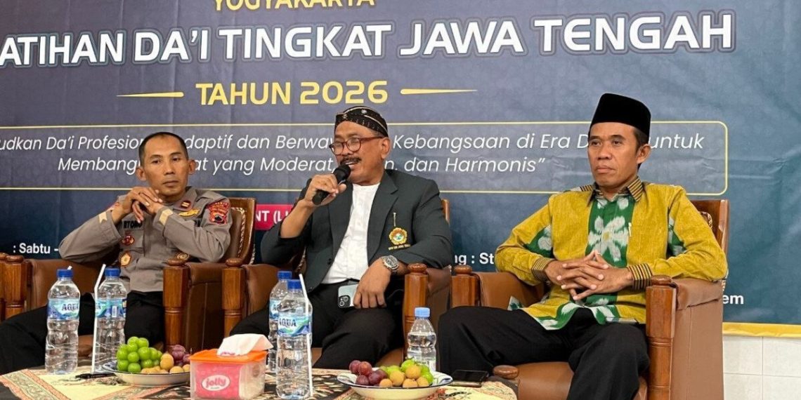 DPD LDII Kabupaten Klaten menggandeng Fakultas Dakwah dan Komunikasi UIN Sunan Kalijaga Yogyakarta untuk melatih 390 dai dari berbagai daerah di Jawa Tengah. Foto: LINES