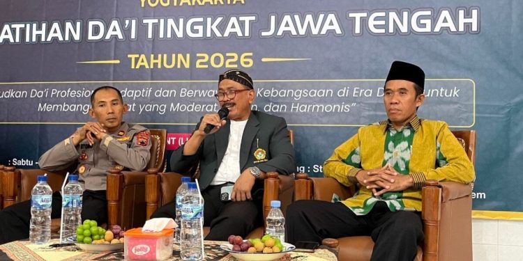 DPD LDII Kabupaten Klaten menggandeng Fakultas Dakwah dan Komunikasi UIN Sunan Kalijaga Yogyakarta untuk melatih 390 dai dari berbagai daerah di Jawa Tengah. Foto: LINES