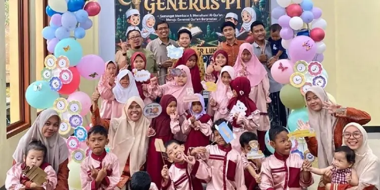 PAC LDII Karaton menggelar Munaqosah Generus bagi santri jenjang Sekolah Dasar (SD) sebagai bagian dari evaluasi pembinaan keagamaan dan karakter. Foto: LINES