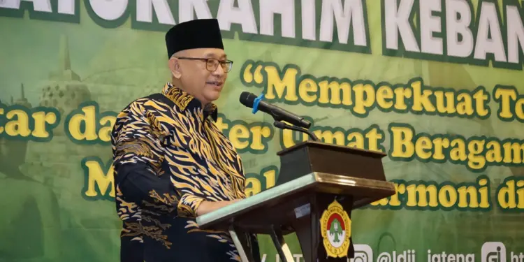 DPW LDII Jawa Tengah menggelar Silaturahim Kebangsaan Jilid V di Semarang, pada Sabtu, (26/7/2025). Foto: LINES