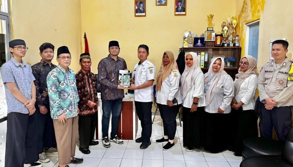 PAC LDII Tambaksari Jambi beraudiensi ke Lurah Tambaksari. Foto: LINES.