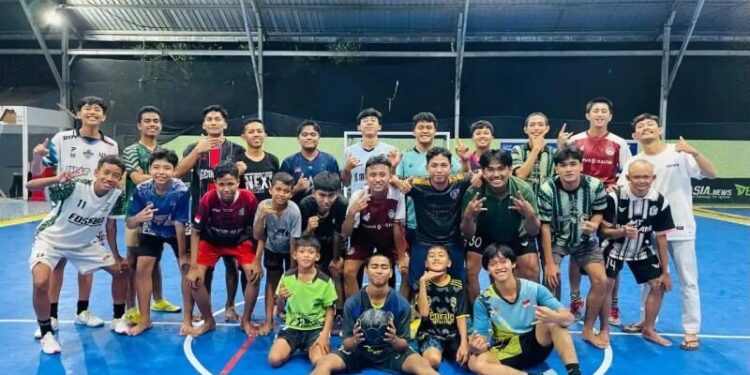 LDII Kota Bontang menggelar Fun Futsal bagi remaja dan pemuda. Foto: LINES.