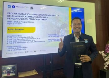 Ketua LDII Tanah Laut Raih Doktor di IPB Melalui Penelitian Sorgum