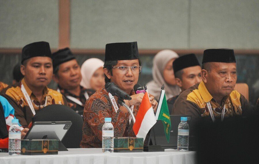 Sosialisasi mengenai kerja sama DPP LDII dan LinkAja Syariah dilaksanakan saat Rapat Kerja Nasional (Rakornas). Foto: LINES.