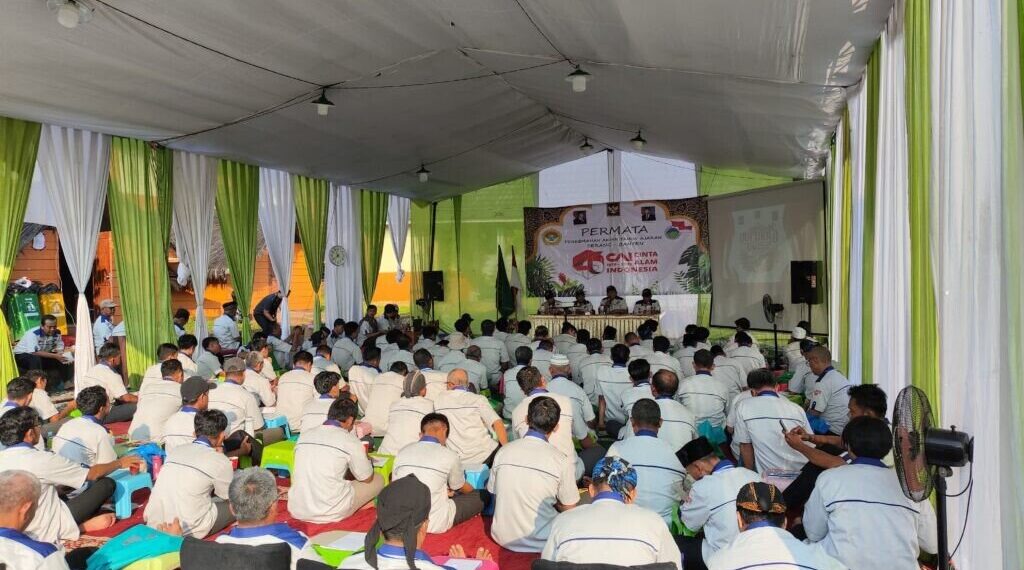 LDII Banten menggelar kamping Cinta Alam Indonesia (CAI) dengan peserta 200 pemuda LDII Kabupaten Serang. Foto: LINES.