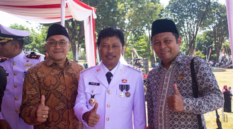 DPD LDII Kota Cirebon turut serta dalam upacara peringatan HUT ke-80 Republik Indonesia. Foto: LINES.