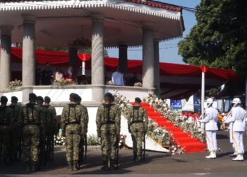 DPD LDII Garut Hadiri Upacara 17 Agustus dan Silaturahim Bersama Veteran