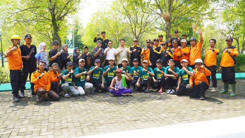 LDII Ngawi Kerja Bakti Nasional. Foto: LINES.