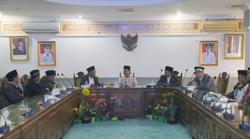 Audiensi jajaran pengurus DPD LDII Kabupaten Serang. Foto: LINES.