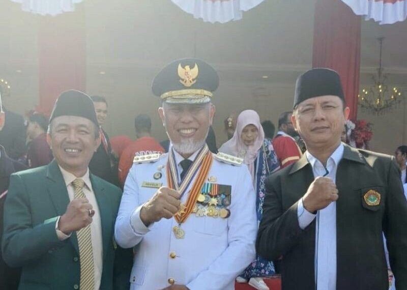 DPW LDII Sumatera Barat (Sumbar) menghadiri undangan “Upacara HUT ke-80 RI”. Foto: LINES.