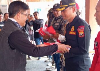 Sambut HUT ke-80 RI, LDII Denpasar Dukung Program Sejuta Bendera