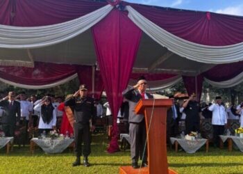 Ketua LDII Lampung Pimpin Upacara HUT ke-80 RI di Yayasan Nurul Huda