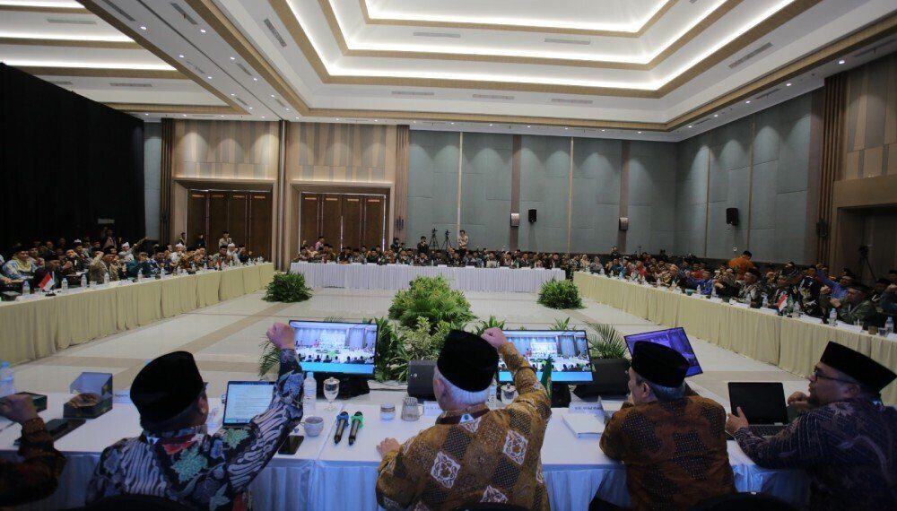 Rakornas III LDII di Grand Ballroom Minhaajurrosyidin. Foto: LINES.