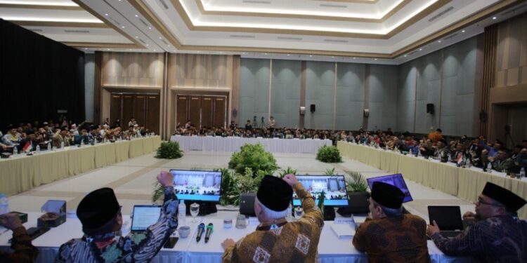 Rakornas III LDII di Grand Ballroom Minhaajurrosyidin. Foto: LINES.