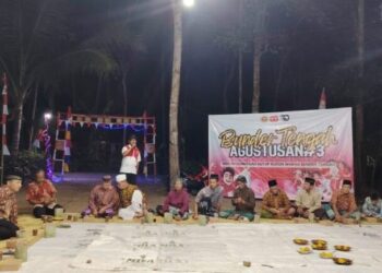 Saat Malam Tirakatan HUT RI, LDII Galur Dukung Penguatan Kerukunan Warga