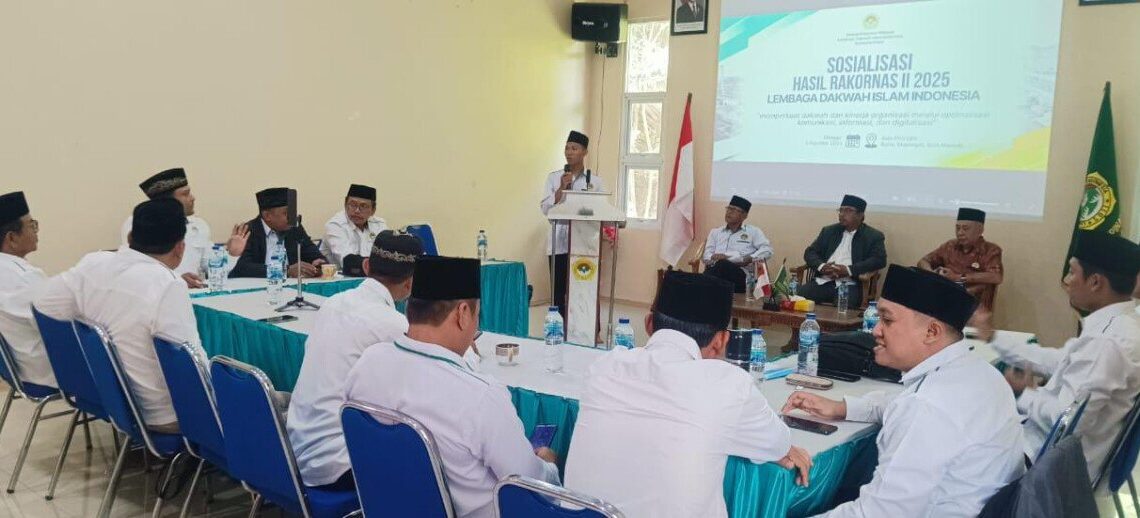 DPW LDII Provinsi Sulawesi Utara (Sulut) menghelat sosialisasi hasil Rakornas LDII Tahun 2025. Foto: LINES.