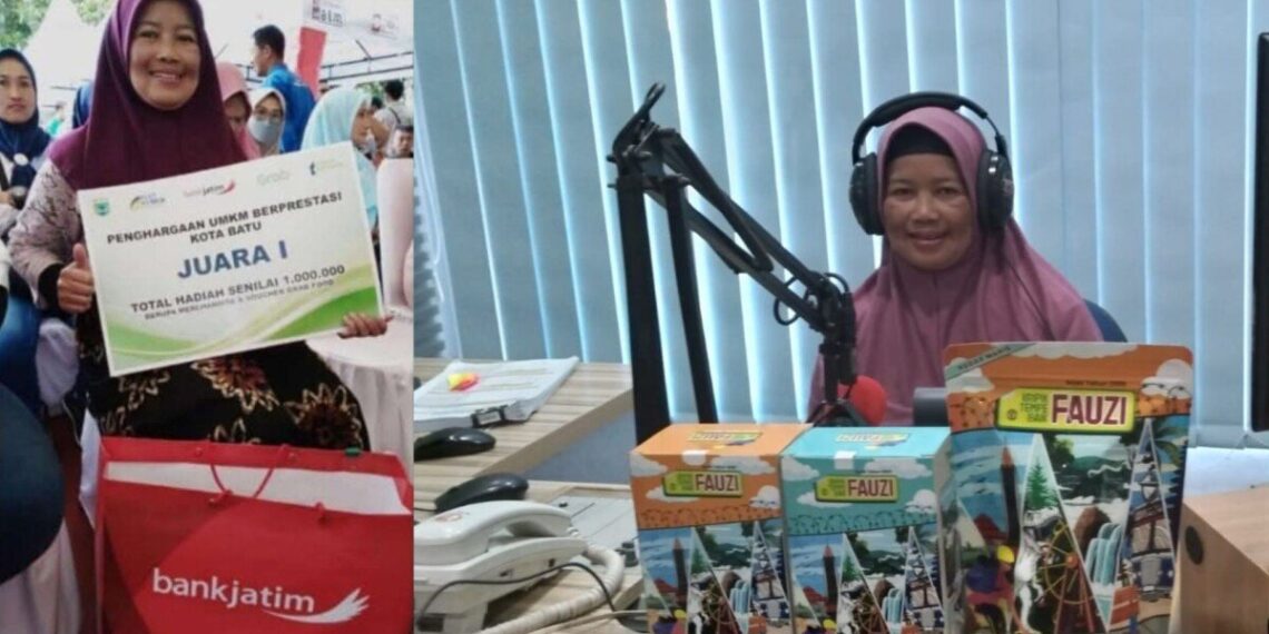 Susi Fauziah pemilik Kripik Tempe Tanpa MSG, warga LDII asal Kota Batu, Jawa Timur. Foto: LINES.