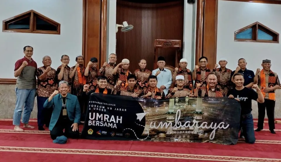 Koperasi Usaha Bersama Gabungan Baraya Suci (UBGBS), yang dibina Forum Komunikasi Usaha Bersama (Forkom UB) Jawa Barat, kembali memfasilitasi ibadah umroh bersama bagi warga LDII se-Jawa Barat. Foto: LINES