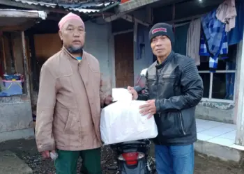 LDII Margamekar Serahkan Bantuan ke Warga Terdampak Kebakaran