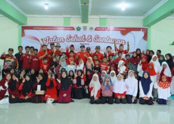 LKS Nur Hasan dan LDII Sukoharjo Gelar Jalan Sehat, Meriahkan HUT RI ke-80