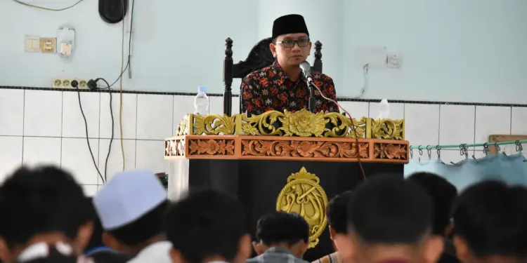 LDII Lamasi menyelenggarakan pengajian generus di Masjid Nurussalam, Kecamatan Lamasi, Kabupaten Luwu, Sulawesi Selatan pada Minggu (24/8). Foto: LINES