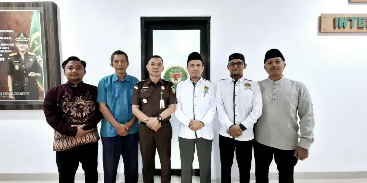 DPD LDII Kabupaten Majalengka berkunjung ke kantor Kejaksaan Negeri Majalengka, pada Selasa (12/8). Foto: LINES