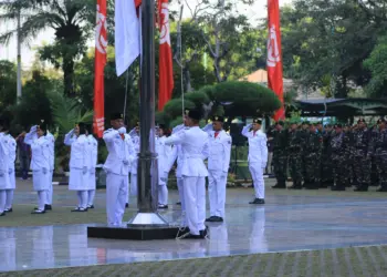 LDII Jakarta Utara Mengikuti Upacara HUT RI di Kantor Walikota