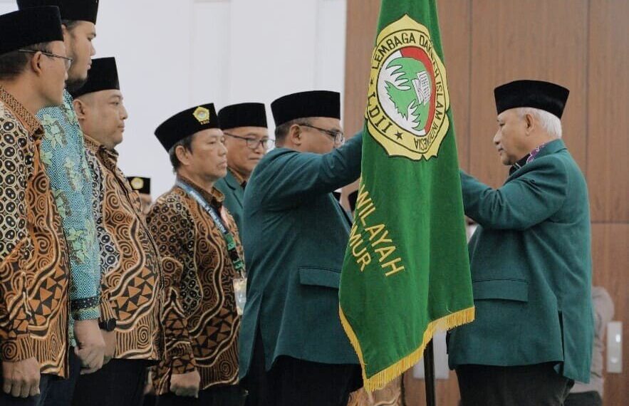 Moch. Amrodji Konawi kembali terpilih secara aklamasi sebagai Ketua DPW LDII Jatim periode 2025-2030. Foto: LINES.