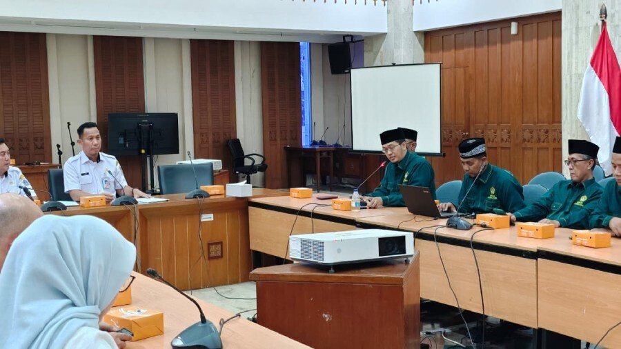 DPD LDII Kota Jakarta Utara beraudiensi dengan Pemerintah Kota (Pemkot) Jakarta Utara. Foto: LINES.