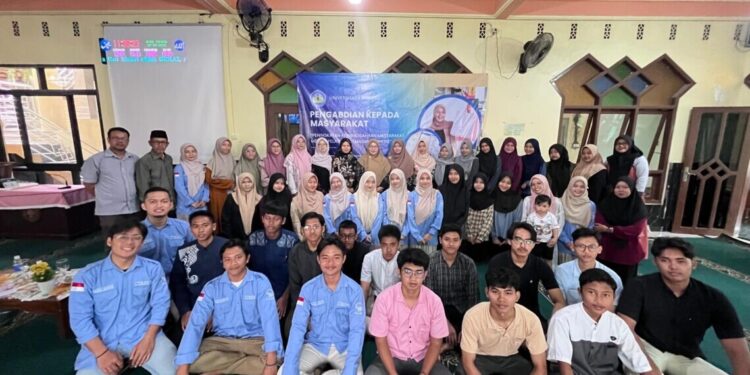 Lembaga Pengabdian Masyarakat Universitas Lampung (Unila) bekerja sama dengan PC LDII Tanjung Karang Barat. Foto: LINES.