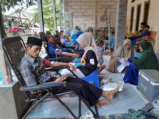 PC LDII Pusakajaya Gelar Donor Darah Bersama PMI Subang. Foto: LINES.