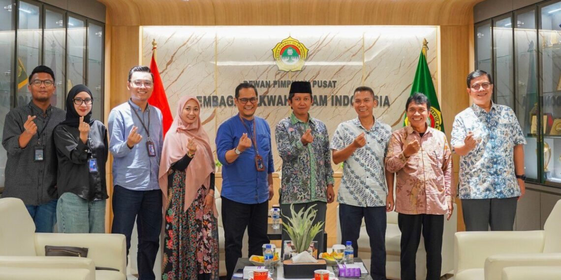 DPP LDII menerima kunjungan Bank Tabungan Negara (BTN) Syariah di Kantor DPP LDII, Jakarta, pada Jum'at (23/9). Foto: LINES