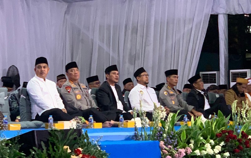 Kapolri menggelar doa bersama yang dihadiri LDII. Foto: LINES.