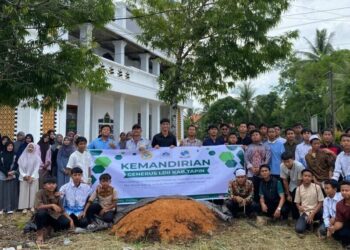 Bekali Kemandirian, LDII Tapin Gaet Dintan Kalsel Ajari Ilmu Pertanian