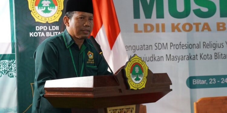 Musyawarah Daerah (Musda) VII LDII Kota Blitar menetapkan Suryani Habib Nasrullah sebagai Ketua DPD LDII Kota Blitar masa bakti 2025-2030. Foto: LINES.