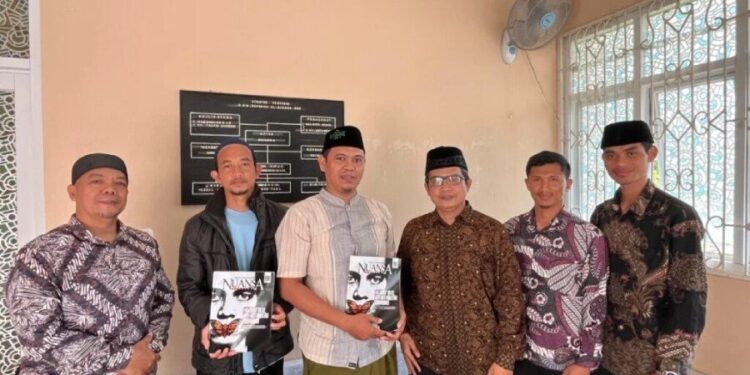 PC LDII Kecamatan Bogor Selatan menggelar silaturrahim dengan Pengurus Dewan Masjid Indonesia (DMI) Kecamatan Bogor Selatan. Foto: LINES.
