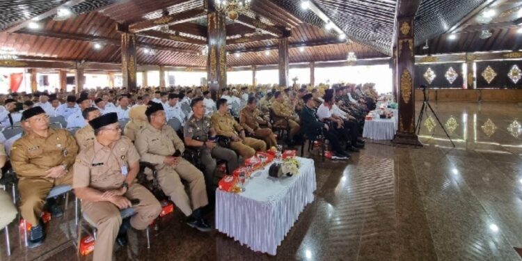 Pemerintah Kabupaten Sukoharjo menggelar pengajian yang dihadiri LDII Sukoharjo. Foto: LINES.