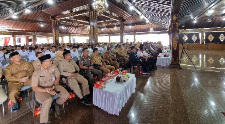 Pemerintah Kabupaten Sukoharjo menggelar pengajian yang dihadiri LDII Sukoharjo. Foto: LINES.